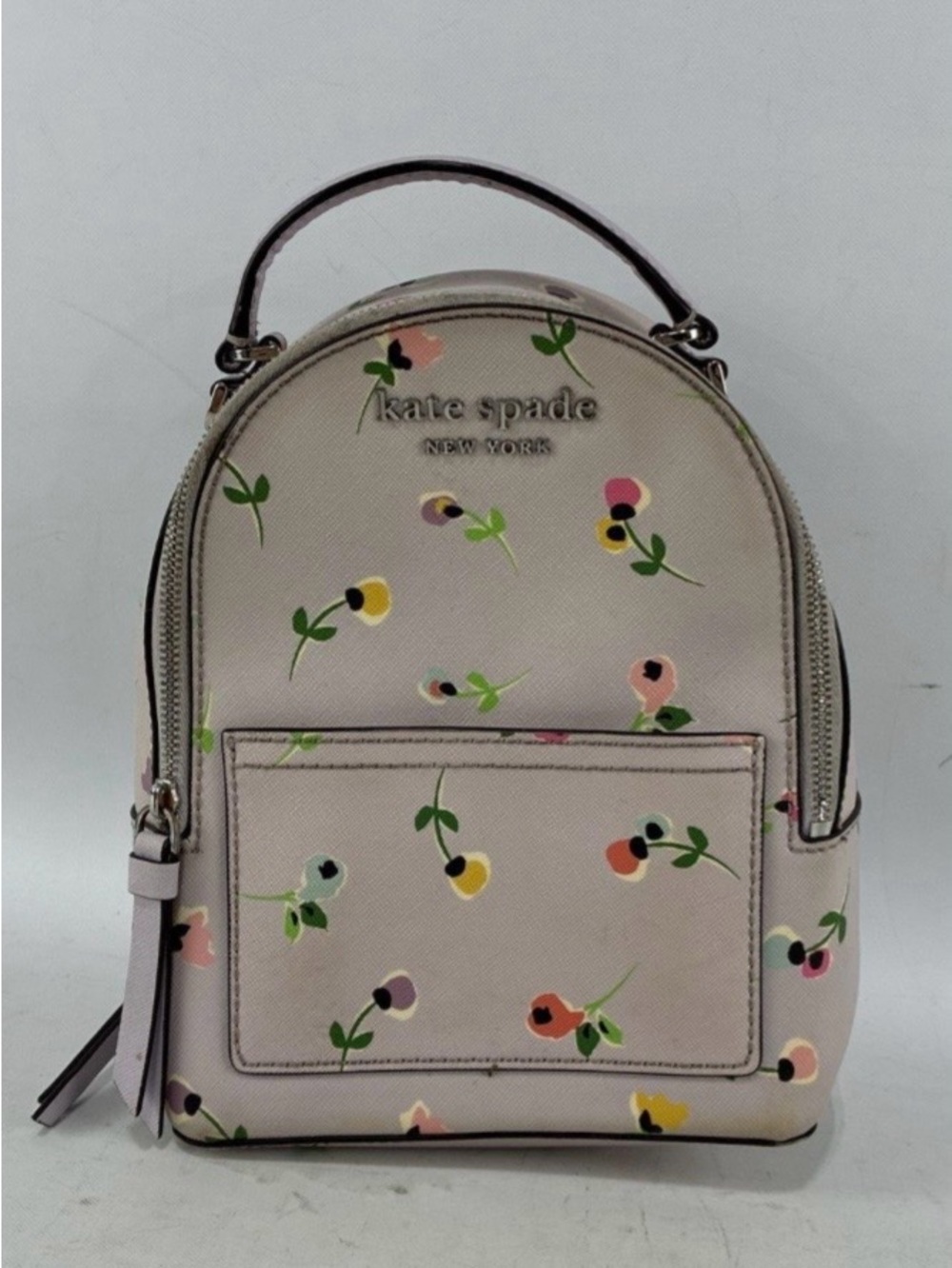 kate spade Pale Pink Floral Mini Backpack